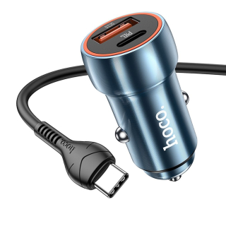 HOCO Z46A 20W QC 3.0 modrá + kábel typ C
