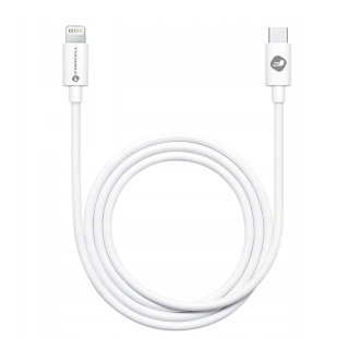 FORCELL C291 TUBE kábel Iphone typ C - Lightning 8-pin PD20W 1m