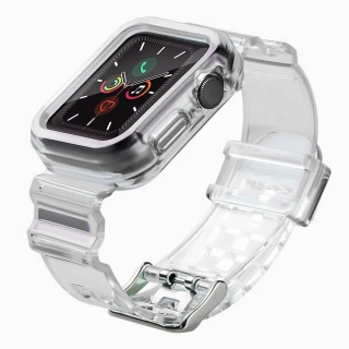 STRAP FABRIC LIGHT APPLE WATCH 6/5/4/3/2/SE (40mm/38mm) priesvitné univerzálny remienok na smart watch