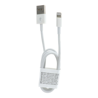 C601 IPHONE kábel na koncovku USB-A-LIGHTNING 1m biely universal