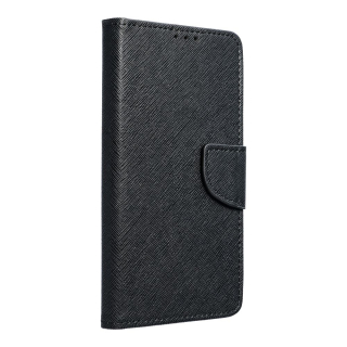 FANCY DIARY SAMSUNG A35 5G čierne otváracie puzdro na mobilný telefón