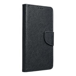 FANCY DIARY SAMSUNG NOTE 10 LITE čierne otváracie puzdro na mobilný telefón