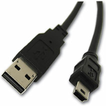 HD20 0041 (navi/camera) na koncovku MINI USB 1m kábel čierny universal