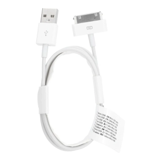 OEM C606 (iPhone 4) 1A 1m biely