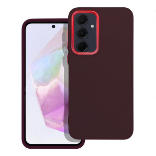 JELLY CASE FRAME SAMSUNG A53 5G fialové zadné púzdro na mobilný telefón