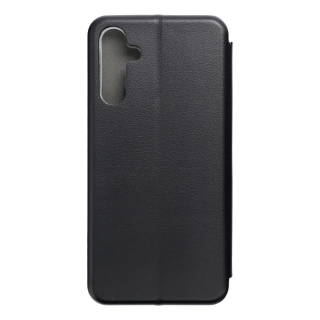 FANCY DIARY ELEGANCE SAMSUNG A03 čierne otváracie puzdro na mobilný telefón