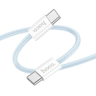 Kábel HOCO X104 typ C-typ C, 2m 60W modrý
