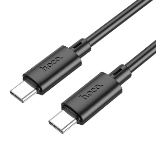 HOCO X88 kábel na koncovku typ C-typ C, 1m 60W čierny universal