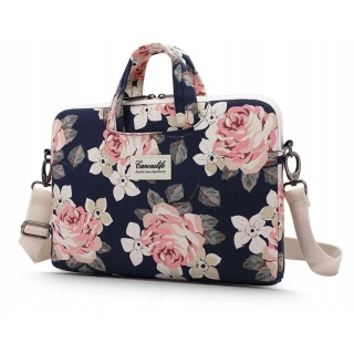 Obal CANVASLIFE BRIEFCASE LAPTOP 13-14 NAVY ROSE