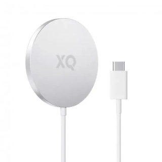 XQISIT MAGSAFE Charging Pad na USB-C nabíjačka indukčná 15W biela 48580 universal