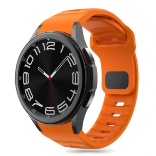 TECH-PROTECT SILICONE SAMSUNG WATCH 4/5/5 Pro/6/7/FE ORANGE univerzálny remienok na smart watch