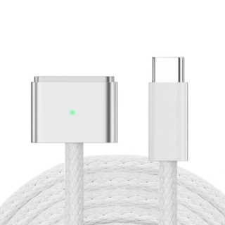 ASHATA kábel na koncovku typ C MAGSAFE 3, 140W 2m biely universal