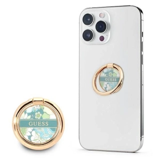 Guess GURSHCHMAN green Flower Ring stand držiak na mobil