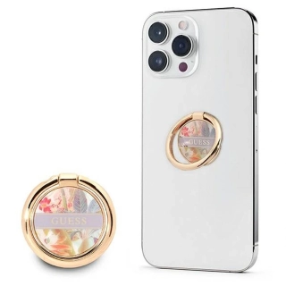 Guess GURSHCHMAU purple Flower Ring stand na mobil