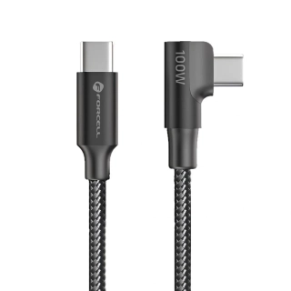 FORCELL F-ENERGY CC-1Deg typ C- typ C 90° 1,2m 5A biely