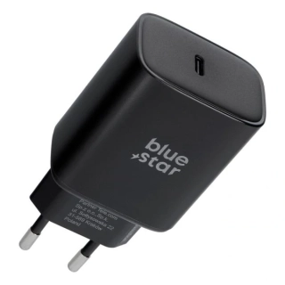 Blue Star 60W Quick Charge nabíjačka sieťová bez kábla čierna