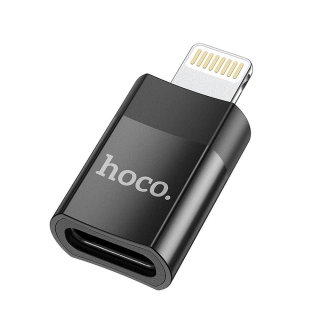 HOCO UA17 LIGHTNING-type C čierna universal