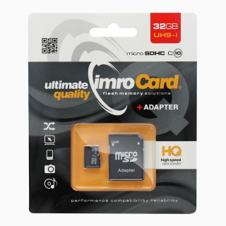 Imro MPK-0044-IMR-32GBXX microSD class 10 32GB