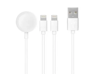 C3163 Apple watch kábel USB - Lightning 2x 3W 1A