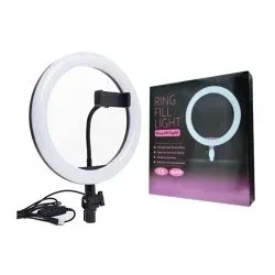 QX-260 0033 LED RING 10" lampa s držiakom na mobil